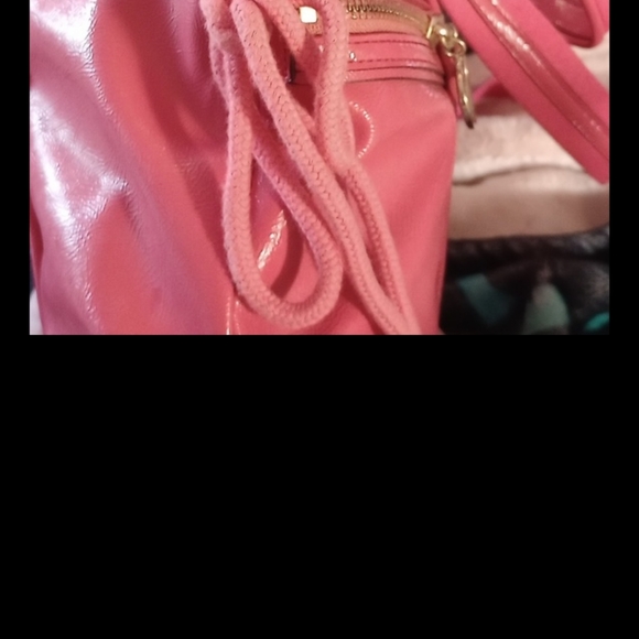 Coach poppy daisy liquid gloss satchel 10x10 nwot no callouts - Picture 7 of 12